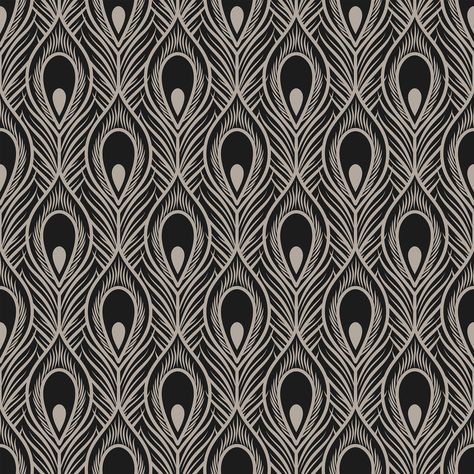 Peacock Pattern Design, Peacock Wings, Peacock Feather Art, Peacock Feather Pattern, Art Deco Peacock, Funky Prints, Feather Texture, Feather Wallpaper, Laser Ideas