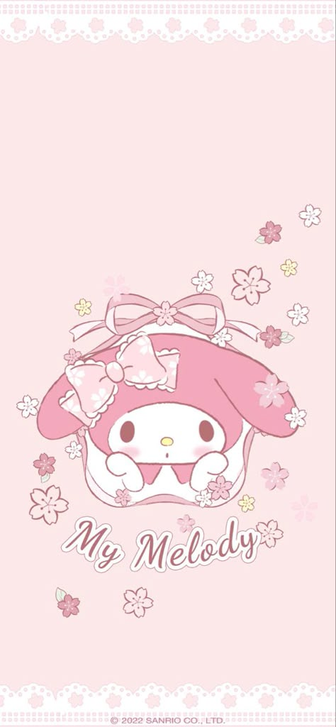 Pink My Melody Wallpaper, My Melody Lockscreen, Hello Kitty Phone Wallpaper, Hello Kitty Halloween Wallpaper, Wallpaper Pink Cute, Pink Wallpaper Hello Kitty, My Melody Wallpaper, Melody Hello Kitty, Phone Wallpaper Pink