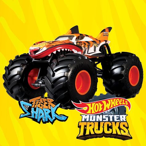 Bone Shaker, Crazy Toys, Hot Wheels Party, Kids Toys For Boys, Tiger Shark, Toy Trucks, Kids Hands, Monster Truck, Book Inspiration