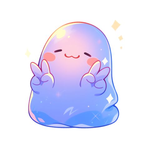 Cute Kawaii Halloween Peace Out Ghost Dude Sticker House Spirits, Slime Rancher 2, Kawaii Ghost, Slime Rancher, Groovy Vibes, Ghost Games, Kitty Cartoon, Dnd Ideas, Halloween Festivities