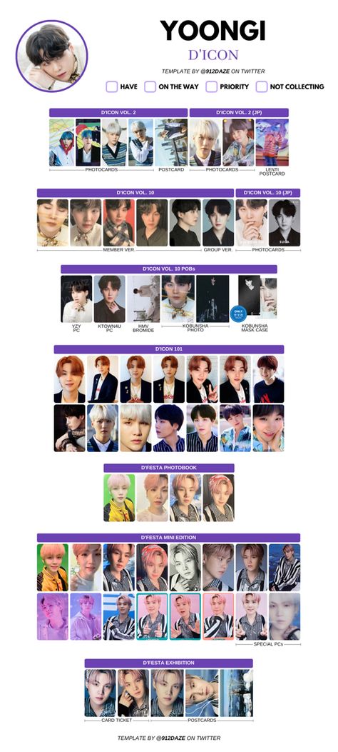 all rights belongs to @912daze on twitter! #yoongi #bts #template Jin Bts, Bts Jin, Bts Suga, Photo Cards, Bts, On Twitter, Purple, Twitter, Quick Saves