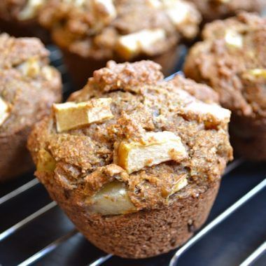 apple flax muffins - Budget Bytes Flax Seed Muffins, Flax Muffins, Apple Muffin Recipes, Apple Cinnamon Muffins, Spice Muffins, Budget Bytes, Cinnamon Muffins, Apple Spice, Flax Seed Recipes