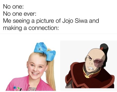 Zuko jojo siwa avatar Bald Girl, Jojo Siwa, Just For Laughs Videos, Cool Things To Make, Avatar, Naruto, Wallpapers, Collage, Memes