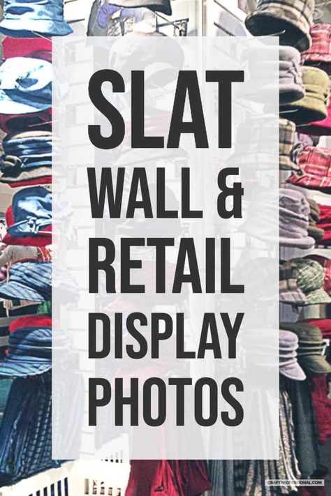 Slat Wall Clothing Display, Store Wall Display Ideas, Slat Wall Store Display, Boutique Slat Wall Display Ideas, Tshirt Retail Display, Tshirt Boutique Ideas, Boutique Slat Wall Ideas, Retail Slat Wall Ideas Display, Shirt Display Ideas Retail Store Design