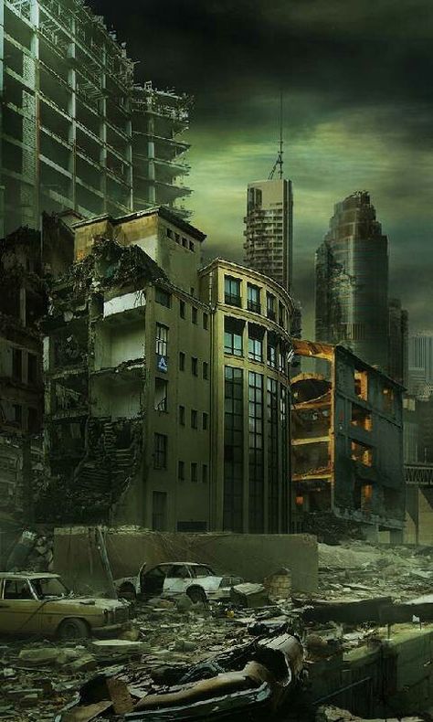 Post Apocalyptic Games, Apocalypse Landscape, City Of Ember, Post Apocalyptic City, Abandoned City, Fall City, Ruined City, Post Apocalypse, Cover Image