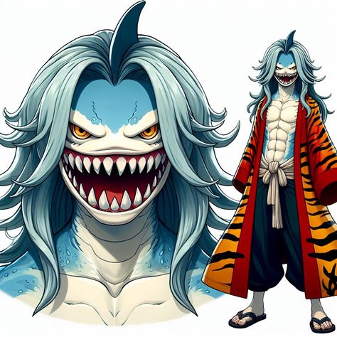 Image Creator One Piece Fan Made Character, One Piece Fishman, One Piece Fan Art, One Piece Bounties, One Piece World, One Piece Crew, Dnd Monsters, Character Design Sketches, Dungeons And Dragons Characters