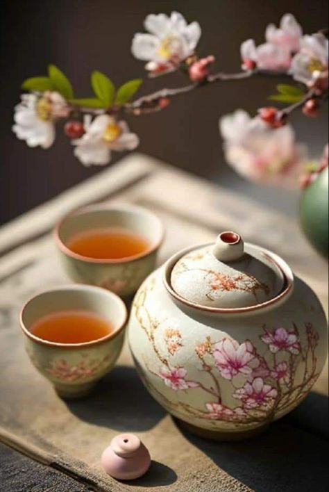 Art💞Life on Twitter: "Tea 🍵Time https://t.co/4C8gyP2EeL https://t.co/emtI2xGrOm" / Twitter Japanese Tea Aesthetic, Passion Tea, Coffee Bar Design, Chinese Tea Set, Beverage Fridge, Afternoon Tea Set, Vintage Tea Sets, Chinese Aesthetic, Japanese Tea Set