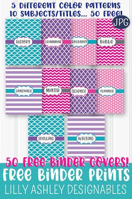 Make it Create...Free Cut Files and Printables: Free Binder Covers Bundle of 50 Free Printable Binder Covers Editable, Free Binder Cover Printables Editable, Printable Binder Covers Free, Free Binder Covers, Free Printable Binder Covers, Editable Binder Covers Free, Binder Inspiration, Binder Covers Free, Cute Binder Covers