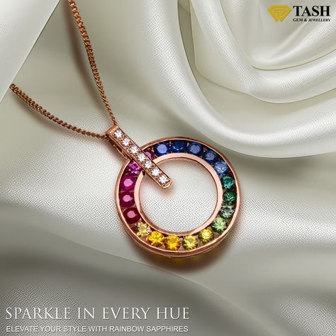 Aurora Radiance Pendant - 20% OFF Elevate your elegance with the Aurora Radiance Pendant, crafted in 18k rose gold and adorned with natural rainbow sapphire gemstones. This exquisite piece showcases a spectrum of colors, making it a stunning addition to any jewelry collection. Enjoy a limited-time 20% discount and add timeless beauty to your style! Discounted Price - Rs.134900 ☑️ Lifetime Warranty. ☑️ Islandwide Cash on Delivery. ☑️ Authorized dealer from National Gem & Jewellery Authorit... Rainbow Sapphires, Daily Jewelry, Rose Gold Pendant, The Aurora, Discount Jewelry, Natural Rainbow, Sapphire Jewelry, Gems Jewelry, Sapphire Gemstone