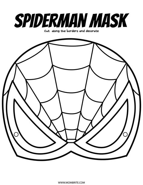 Super Hero Printable Masks.pdf Carnival Masks For Kids Free Printable, Free Superhero Mask Printables, Superhero Mask Craft, Spiderman Mask Template Free Printable, Spider Man Activities, Spider Man Mask Template, Superhero Mask Template Free Printables, Spiderman Mask Printable, Spider-man Craft