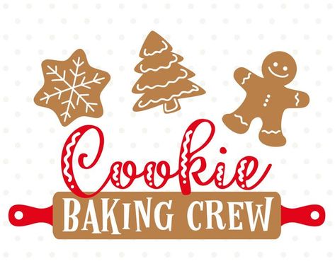 Baking Crew Svg, Cookie Baking Crew, Gingerbread People, Cricket Projects, Christmas Apron, Shirts Cute, Content Calendar, Christmas Aprons, Gingerbread Cookie