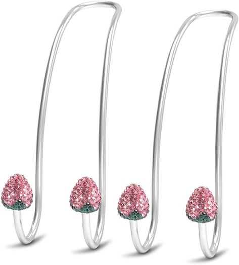 Amazon.com: Guoord Pink Car Accessories for Women, 2 Pcs Hot Pink Car Decor Hooks for Purses and Bags, Durable Backseat Holder, Strawberry Purse Hook Hangers, Storage Universal for SUV Truck & Van : Automotive Strawberry Car Decor, Pink Car Decor, Pink Suv, Hot Pink Cars, Strawberry Purse, Hang Bags, Pink Car Accessories, Bling Car Accessories, Hanging Hats