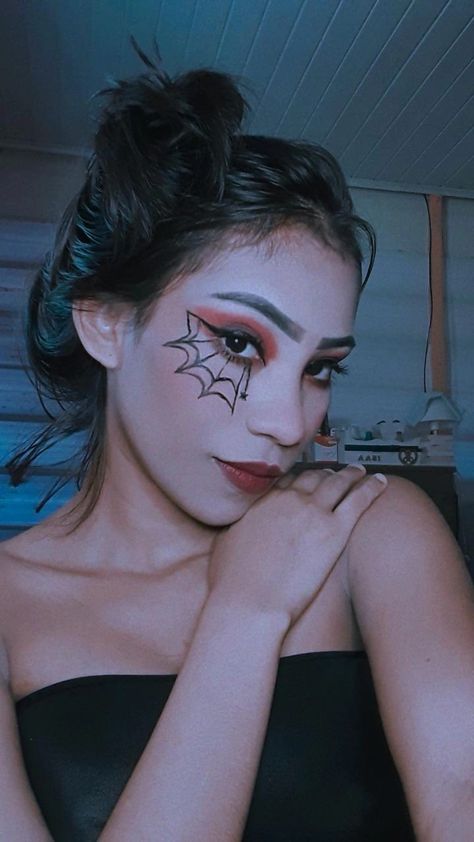 How To Make Hair, Halloween Face, Face Makeup, Halloween Face Makeup, Tattoos, Halloween, Makeup, Hair, Make Up