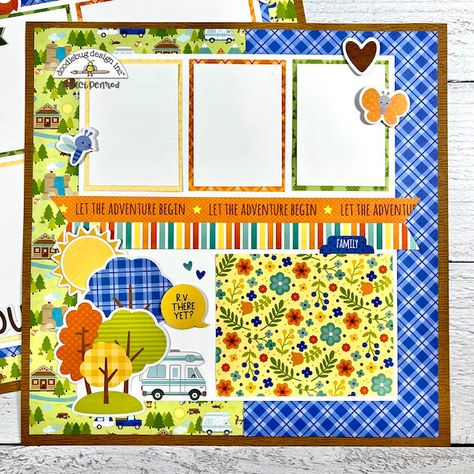 Bug Hunt, Doodlebug Design, For Scrapbook, 12 December, Mini Scrapbook Albums, Journals & Planners, Scrapbook Page Layouts, Scrapbook Album, Scrapbook Embellishments