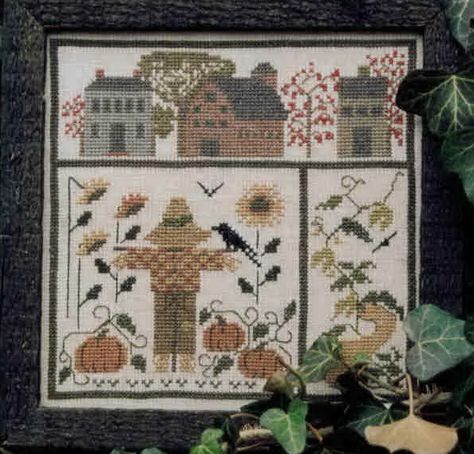 Gallery.ru / Фото #1 - Country Pumpkin Farm - belief Autumn Lane Stitchery, Farm Cross Stitch, Pumpkins For Sale, Fall Cross Stitch, Pumpkin Farm, Hill Country, Pumpkin Patch, Alphabet, Cross Stitch