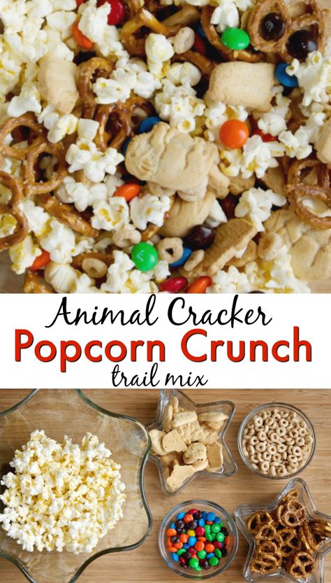 Kids Trail Mix, Trail Mix Kids, Snack For Toddlers, Animal Cracker, Animal Snacks, Trail Mix Recipes, Preschool Snacks, Snack Mix Recipes, Chex Mix