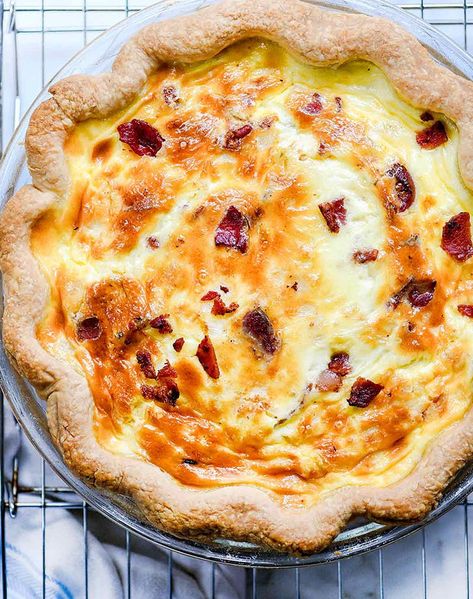 15 Old-School French Recipes - PureWow Breakfast Proteins, Foodiecrush Recipes, French Recipes Authentic, French Cuisine Recipes, French Cooking Recipes, Quiche Lorraine Recipe, Traditional French Recipes, French Dinner, Easy Quiche