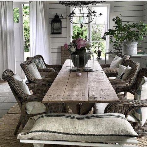 French Country Dining Room Decor, Rustic Farmhouse Dining Room, Diy French Country Decor, French Country Dining Room, Farmhouse Dining Rooms Decor, Farmhouse Dining Room Table, French Country Dining, Country Dining Rooms, Dining Room Style