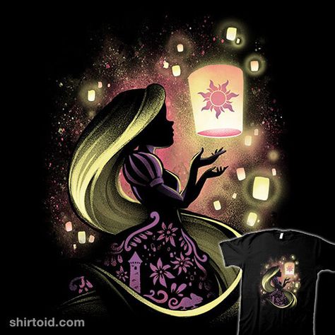 Go Live Your Dreams | Shirtoid #alemaglia #chineselantern #disney #film #movies #rapunzel #tangled Princesa Ariel Disney, Princes Disney, Cartoon Silhouette, Live Your Dreams, Disney Princess Ariel, Diamond Paint, Art Disney, Hur Man Målar, Pinturas Disney