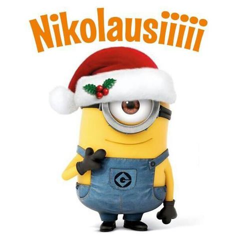 Nikolausi #Minion #Christmas Minions What, Happy Birthday Gif Images, Happy Birthday Wishes Sister, Despicable Minions, Minions 1, Minion Christmas, Happy Birthday Minions, Birthday Wishes For Him, Minion Banana