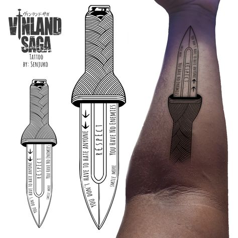 Vinland Saga Tattoo, Tattoo Pierna, Tattoo Japanese Style, Tattoo Japanese, Small Tats, Manga Tattoo, Vinland Saga, Anime Tattoos, Creative Tattoos