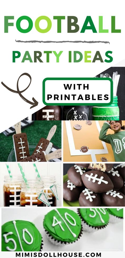 Super Bowl Party: Football Party Ideas. Whether you are throwing a Super Bowl Party, a tailgate party or a football themed birthday party, we have some awesome football party ideas for you! Get ready for the big game with some awesome football party treats and football party decorations. Football Party Ideas, Candy Charcuterie, Football Banquet, Football Party Decorations, Towel Cake, Football Theme Party, Bar Game, Football Birthday Party, Football Tailgate