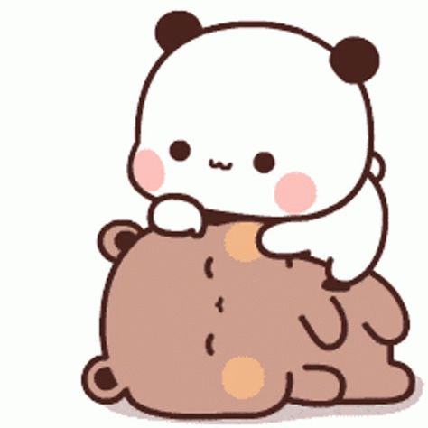 Poke Hug GIF - Poke Hug Sleep - Discover & Share GIFs Gif Kawaii, Calin Gif, Doodles Bonitos, Hug Gif, Bear Gif, Chibi Cat, Cute Bunny Cartoon, Cute Bear Drawings, Cute Kawaii Animals