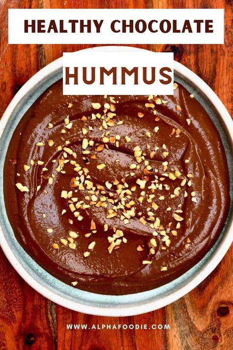 Chocolate Hummus (Dessert Hummus) Dark Chocolate Hummus, Homemade Milk Chocolate, Chocolate Hummus, Fruit Plus, Hummus Recipe Homemade, Dessert Hummus, Vegan Dip, Eating Better, Hummus Recipe