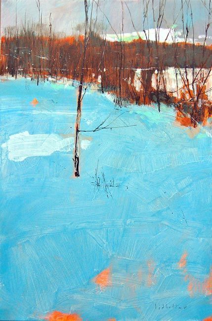 David Lidbetter, Painting Snow, Winter Painting, Forest Painting, Abstract Art Landscape, Paintings I Love, Art Appreciation, Art Landscape, Contemporary Landscape