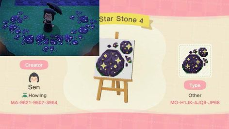 Animal Crossing Spooky Path, Acnh Witchy Path, Acnh Sparkle Path, Witchy Paths Animal Crossing, Gothic Path Animal Crossing, Goth Animal Crossing Designs, Goth Path Acnh, Dark Fairy Core Acnh, Goth Animal Crossing Codes