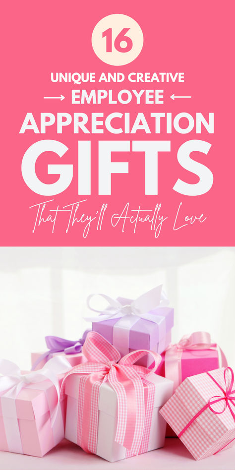 "Show your appreciation with 16 thoughtful gifts for employees 🎁💼 From practical to personalized, make them feel valued! #EmployeeGifts #GiftIdeas. Save your favorites now!" Happy New Year Employee Gifts, Staff Gift Ideas, Work Anniversary Gifts, Gifts For Employees, Employee Morale, Honeymoon Planning, Work Anniversary, Staff Gifts, Good Employee