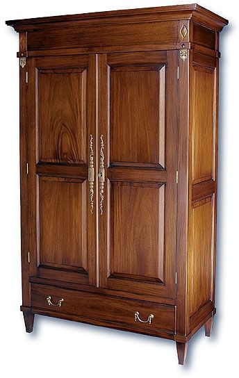 Philip Style Wardrobe...pretty Antique Wardrobe Closet, Wooden Cupboard Design, Antique Furniture Living Room, Mahogany Cabinet, Laurel Crown, Wooden Wardrobe Design, Interrior Design, Solid Wood Wardrobes, Vintage Armoire