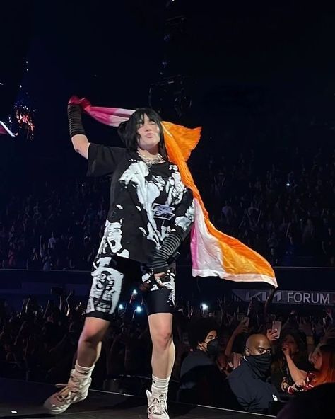 Lesbian Flag, Billie Eilish, A Woman, Flag