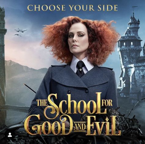 Lady Lesso, Movies On Amazon Prime, The School For Good And Evil, Harry Potter Poster, Sofia Wylie, School For Good And Evil, Teen Movies, Michelle Yeoh, Good And Evil