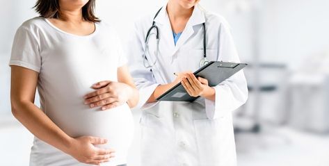 Pregnant woman and gynecologist doctor a... | Premium Photo #Freepik #photo High Risk Pregnancy, Female Reproductive System, Care Hospital, Obstetrics And Gynaecology, Prenatal Care, Best Hospitals, Reproductive Health, Womens Health, Pregnant Women