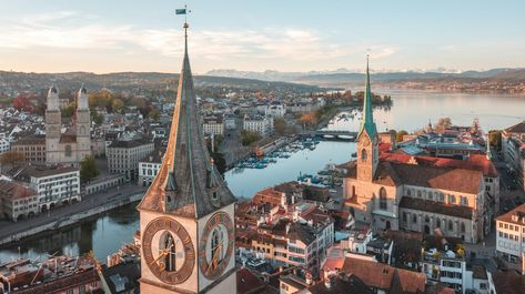 Zurich: A City of Culture and Cuisine | SUITCASE Magazine Lake Constance Germany, Swiss Travel Pass, Lake Constance, Swiss Travel, Visit Switzerland, Air Balloon Rides, Switzerland Travel, Central Europe, Beautiful Lakes