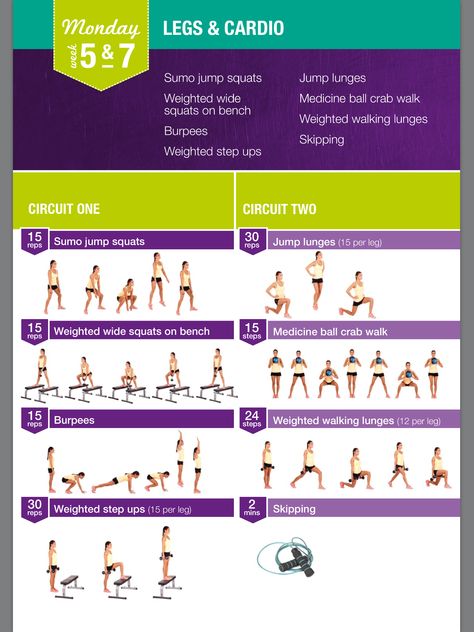 Legs & Cardio. Kayla Itsine's BBG Bbg Kayla Itsines, Meals Before Workout, Kayla Itsines Workout, Bbg Workouts, 12 Week Workout, 12 Week Challenge, Body Guide, Monday Workout, College Ideas