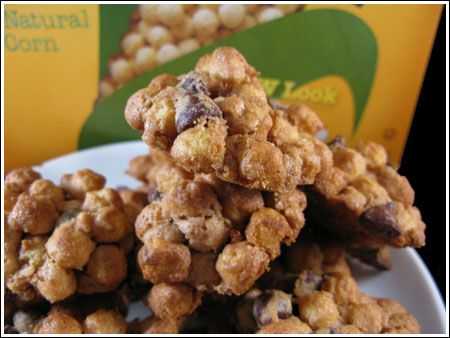 A few weeks ago, Fuzz went over to a friend’s house and ate dry Kix cereal for a snack. She liked Kix so much she asked me to buy a box. I did, and we’ve been munching on them all week. That they would eventually get baked into a cookie was inevi Peanut Butter And Chocolate Chips, Kix Cereal, Cereal Dessert, Love Cookies, Cereal Treats, Peanut Butter And Chocolate, Snack Foods, Snack Attack, S'mores