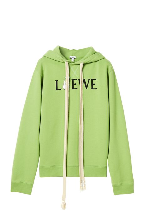 LOEWE Has A New 'My Neighbor Totoro' Collection Of Whimsical Bags, Hoodies, And More Totoro Hoodie, Totoro T Shirt, Pom Pom Shorts, Jacquard Sweater, My Neighbor Totoro, Leather Pieces, Leather Biker Jacket, New Me, Hoodie Design