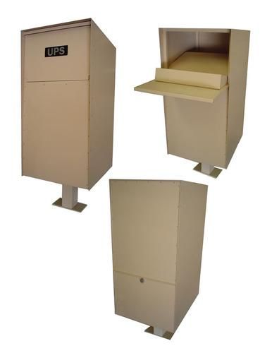 Drop Box Ideas, Mail Drop Box, Package Mailbox, Parcel Drop Box, Diy Mailbox, Mail Boxes, Parcel Box, Mailbox Post, Drop Box