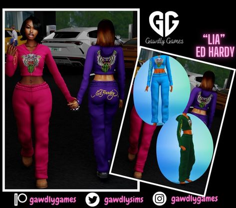 Lia Ed Hardy | Patreon Urban Cc Finds, Sims 4 Traits, Sims 4 Black Hair, Sims 4 Cas Mods, The Sims 4 Skin, Sims 4 Cc Kids Clothing, The Sims 4 Pc, Play Sims 4, Free Sims 4