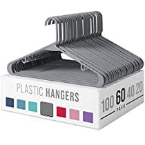 Check this out on Amazon Hangers For Closet, Best Hangers, Laundry Hanger, Plastic Clothes Hangers, Non Slip Hangers, Closet Hangers, Plastic Clothes, Coat Hangers, Pants Skirts