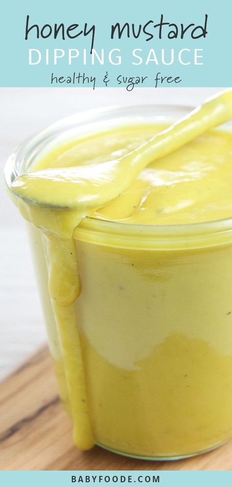 Healthy Honey Mustard Dressing, Healthy Homemade Dressing, Healthy Honey Mustard, Greek Yogurt Honey, Yogurt Honey, Honey Mustard Dipping Sauce, Healthy Homemade Snacks, Healthy Honey, Seasonal Salad