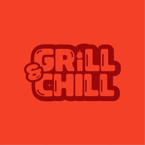 Presenting Grill & Chill🍔🔥 - Ready to hop on the best patty adventure of your life! Grill & Chill is here to satisfy all your spicy, juicy, and sweet taste buds! - Here’s my entry! @the.tulipagency @the.brief.magazine 🫶🏻#thebriefmagazine #grilltbm - More to come!! - #designer #branding #brandidentity #logodesigns #food #fun #burger #visualdesign Grill And Chill, Grill Logo, Food Logo Design, Food Branding, Art Painting Gallery, Chicano Art, Spicy Recipes, Food Design, Visual Design