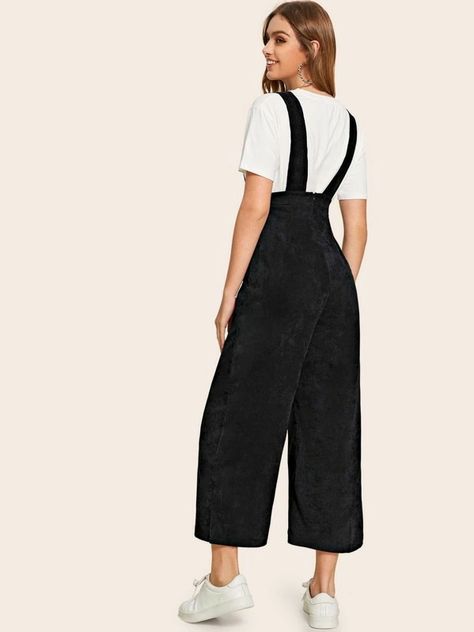 Solid Wide Leg Corduroy Jumpsuit for Sale Australia| New Collection Online| SHEIN Australia Mesh Insert Dress, Corduroy Jumpsuit, Mesh Overlay Dress, Striped Tunic Dress, Mesh Bodycon Dress, Graphic Dress, Knitted Bodycon Dress, Belted Shirt Dress, Printed Bodycon Dress