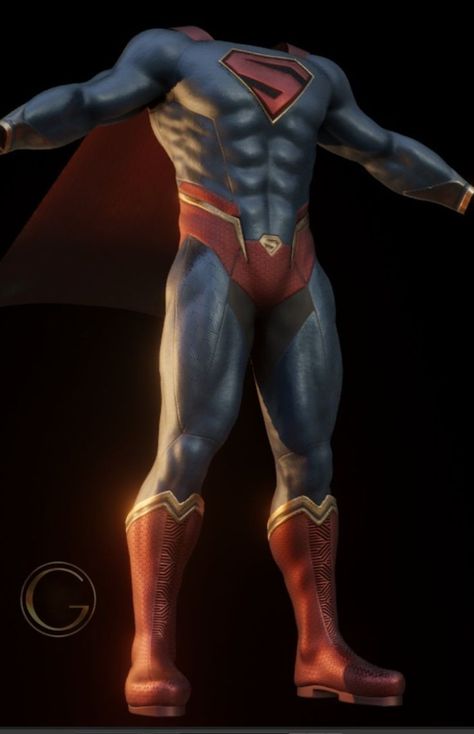 Superman Suit Designs, Kryptonian Art, Man Of Steel Costume, Zack Snyder Justice League, Superman Suit, Superman Pictures, Superman Artwork, Superman X, Batman Armor