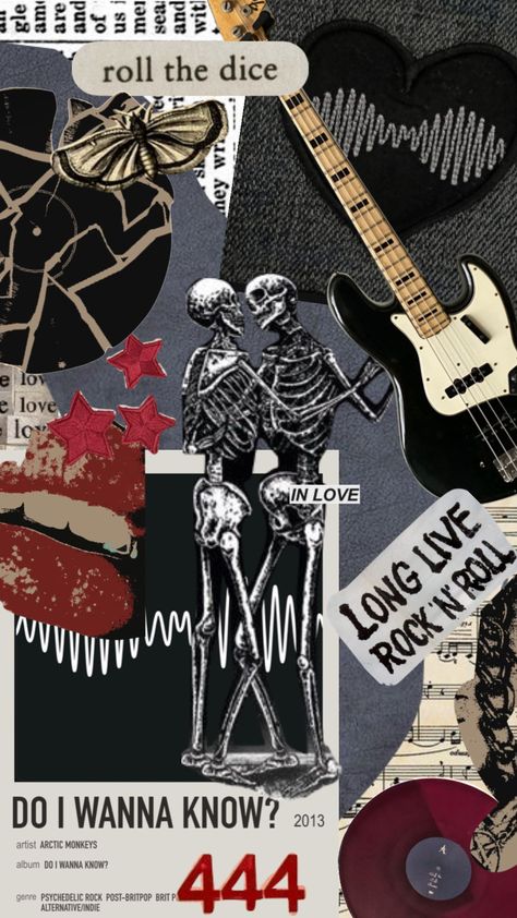 #arcticmonkeys #am #doiwannaknow #vintage #alexturner #collage #shuffles #moodboard #vintage #popular #rock #bank Rock Collage, Do I Wanna Know, 80s Rock, Arctic Monkeys, Paper Collage, Mood Board, Collage, Comics