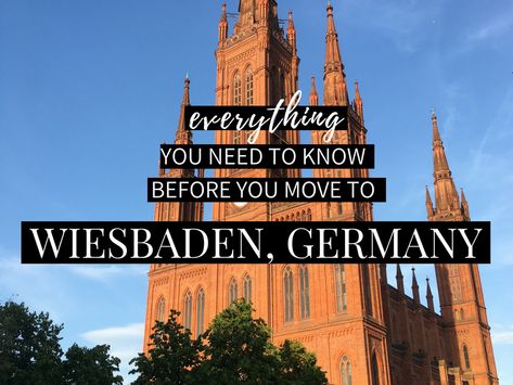 Weisbaden Germany, Oconus Pcs, Native American Map, Wiesbaden Germany, Moving To Germany, All We Know, American Living, Military Life, Public Transport