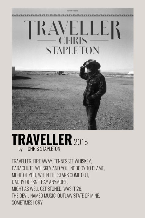 Country Album Covers Wallpaper, Zach Bryan Album Cover Poster, Country Album Covers Aesthetic, Album Cover Wall Decor Country, Chris Stapleton Aesthetic, Morgan Wallen Album Poster, Chris Stapleton Wallpaper, Country Music Poster, Chris Stapleton Quotes