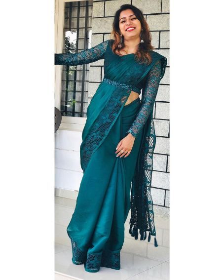 Georgette Blouse Designs Full Sleeves, Women Saree Blouse Designs, Blouse Designs Latest Full Slives, Blauj Dizain New Full Sleeve, Full Sleves Desine For Blouse Saree, Full Sleeve Saree Blouse Design, Full Slive Pattern For Blouse, Full Selves Blouse Design, Saree Blouse Designs Latest Full Sleeve